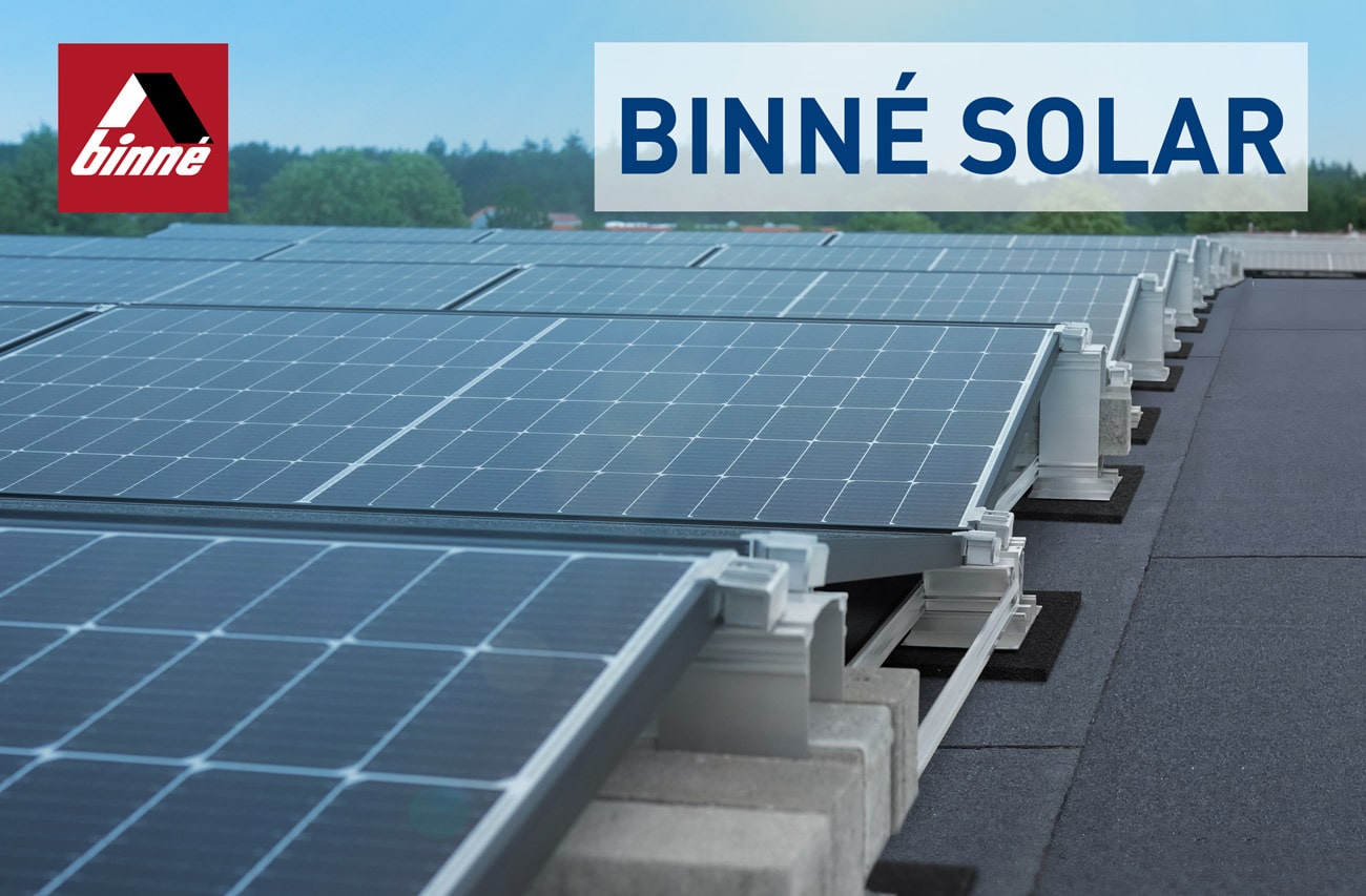 Binné Solar PV-Anlage Flachdach